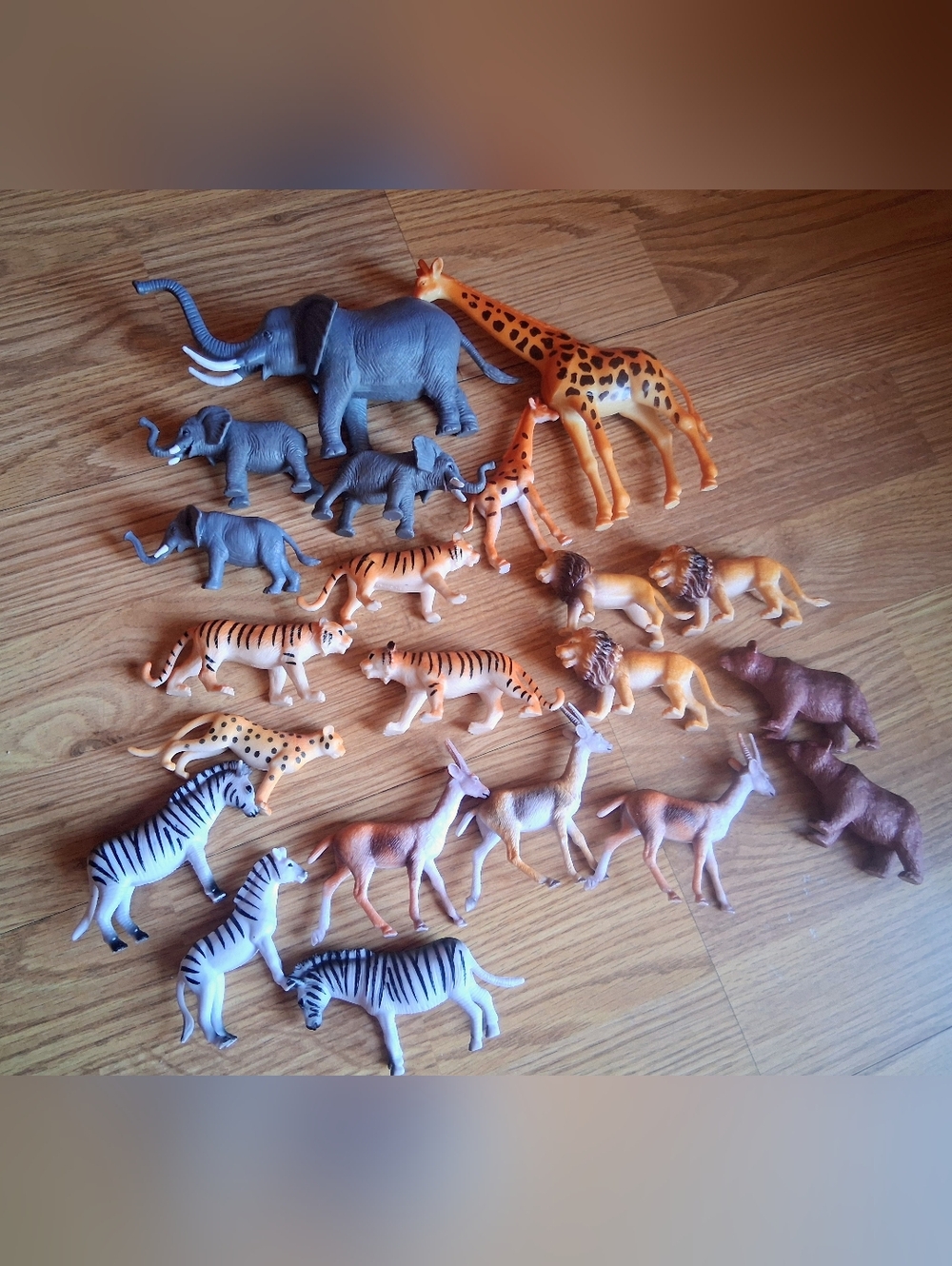 Group Of  Toy Animals By S H